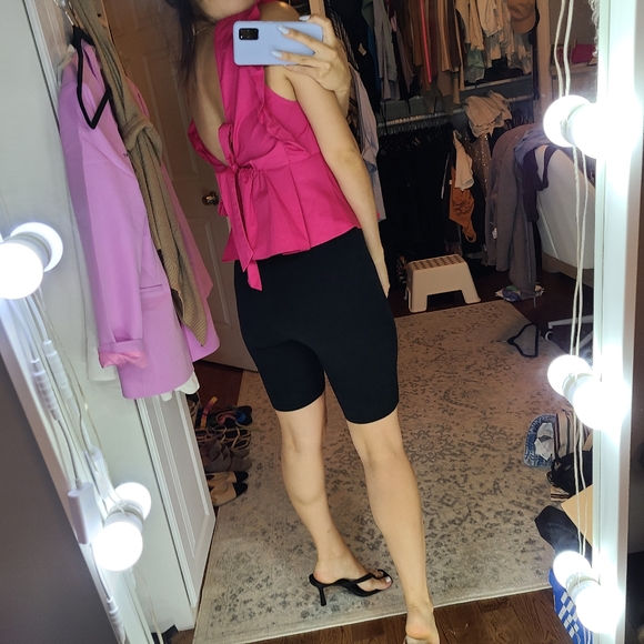 Zara hot pink top - Picture 4 of 7